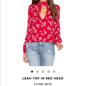 Flynn Skye Leah Top Burgundy